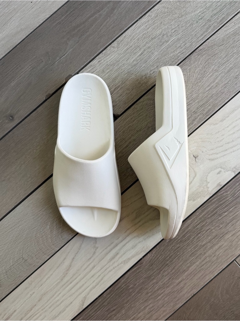 Gymshark White Women's Slide Sandals